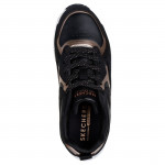 Skechers UNO Gen1 - Color Surge lányka - női fűzős sneaker cipő 310547L-BKRG