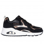Skechers UNO Gen1 - Color Surge lányka - női fűzős sneaker cipő 310547L-BKRG