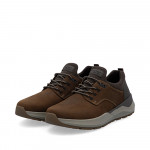 Rieker férfi barna bebújós bőr sneaker félcipő 06050-22