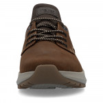 Rieker férfi barna bebújós bőr sneaker félcipő 06050-22