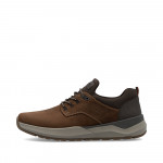 Rieker férfi barna bebújós bőr sneaker félcipő 06050-22
