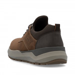 Rieker férfi barna bebújós bőr sneaker félcipő 06050-22