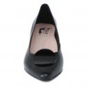 Pulso női fekete lakkbőr körömcipő  AF1518 07681
