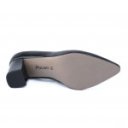 Pulso női fekete lakkbőr körömcipő  AF1518 07681