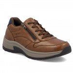 Rieker férfi fűzős-cipzáras barna bőr sneaker félcipő 11002-22 Férfi Rieker