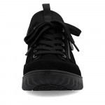 Rieker Ready2GO női fekete bebújós bőr sneaker félcipő 59052-00