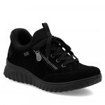 Rieker Ready2GO női fekete bebújós bőr sneaker félcipő 59052-00 Női Rieker