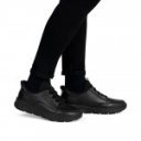Rieker Ready2GO női fekete bőr sneaker félcipő N1357-00