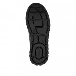 Rieker Ready2GO női fekete bőr sneaker félcipő N1357-00