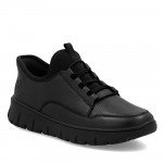 Rieker Ready2GO női fekete bőr sneaker félcipő N1357-00 Női Rieker