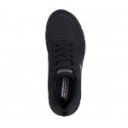 Skechers BOBS Sport B Flex Lo Cool Ease női fűzős fekete sportcipő 117715-BBK