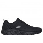 Skechers BOBS Sport B Flex Lo Cool Ease női fűzős fekete sportcipő 117715-BBK