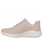 Skechers BOBS Sport B Flex Lo Cool Ease női fűzős fekete sportcipő 117715-TAN