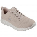 Skechers BOBS Sport B Flex Lo Cool Ease női fűzős fekete sportcipő 117715-TAN