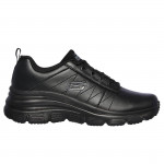 Skechers Fashion Fit Effortless női fűzős fekete sportcipő 149473-BBK