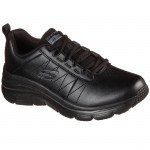 Skechers Fashion Fit Effortless női fűzős fekete sportcipő 149473-BBK Női Skechers