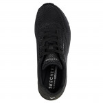 Skechers Uno Shiny Scale fekete fűzős sneaker cipő 177861-BBK