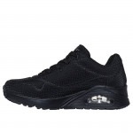 Skechers Uno Shiny Scale fekete fűzős sneaker cipő 177861-BBK