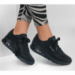 Skechers Uno Shiny Scale fekete fűzős sneaker cipő 177861-BBK
