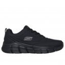 Skechers Bobs B Flex - Arctic Edge férfi fűzős fekete sneaker félcipő 118110-BBK