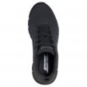 Skechers Bobs B Flex - Arctic Edge férfi fűzős fekete sneaker félcipő 118110-BBK