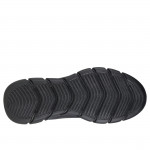 Skechers Bobs B Flex - Arctic Edge férfi fűzős fekete sneaker félcipő 118110-BBK
