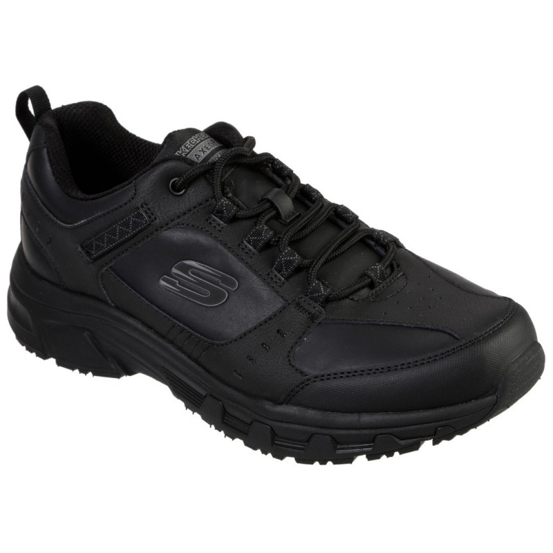 Skechers Oak Canyon Redwick férfi fekete sneaker fűzős félcipő 51896-BBK