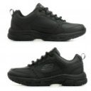 Skechers Oak Canyon Redwick férfi fekete sneaker fűzős félcipő 51896-BBK