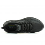 Skechers Oak Canyon Redwick férfi fekete sneaker fűzős félcipő 51896-BBK