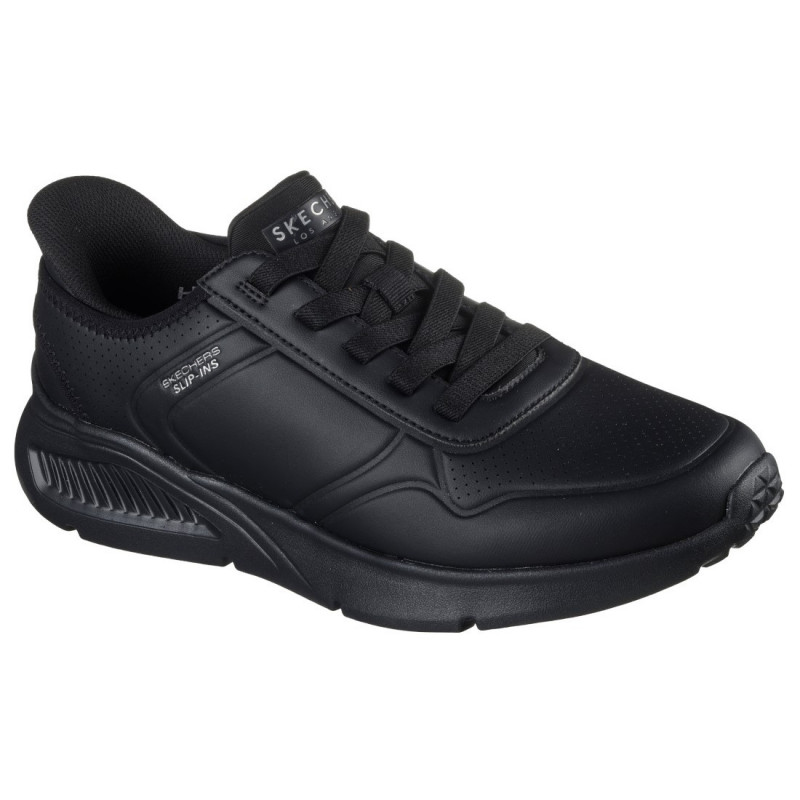 Skechers Slip-Ins UNO LITE-FLOATING STEPS férfi bebújós félcipő 183125-BBK