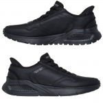 Skechers Slip-Ins UNO LITE-FLOATING STEPS férfi bebújós félcipő 183125-BBK