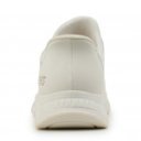Skechers Slip-Ins Bobs Squad 4 - Key Lock női bebújós fehér sneaker cipő 117740-W