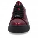 Rieker Revolution női fűzős bordó lakkbőr sneaker félcipő W2601-35