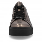 Rieker Revolution női fűzős metál lakkbőr sneaker félcipő W2601-91