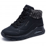 Skechers Uno Gen1 Darling Daze lányka - női fűzős cipzáras bokacipő 310566L-BLK
