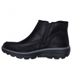 Skechers Easy Going Into Fall női cipzáras bokacipő 168031-BLK