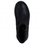 Skechers Easy Going Into Fall női cipzáras bokacipő 168031-BLK