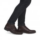 Rieker férfi fűzős cipzáras bokacipő RiekerTEX vízlepergető membránnal 15324-25