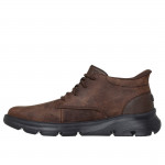 Skechers Slip-ins Arch Fit Garza - Ridley férfi barna bőr bokacipő 205514-COC