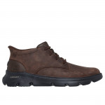 Skechers Slip-ins Arch Fit Garza - Ridley férfi barna bőr bokacipő 205514-COC