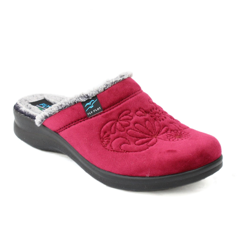 Fly Flot női bordó szobapapucs meleg béléssel H9Z15PA 07699