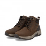 Rieker barna bőr fűzős cipzáras bőr bokacipő RiekerTEX mebránnal 11004-22
