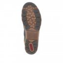 Rieker fekete női fűzős cipzáras bokacipő meleg béléssel Z0121-00