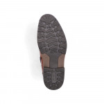 Rieker barna bőr fűzős cipzáras bőr bokacipő RiekerTEX mebránnal 13704-24