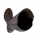 Rieker női barna bőr csizma  vario szárral Z9591-27