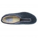 Fly Flot férfi cipzáras mamusz kék bokacipő gyapjú béléssel Q2788 IL BLUE 07702