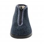 Fly Flot férfi cipzáras mamusz kék bokacipő gyapjú béléssel Q2788 IL BLUE 07702