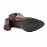 DiMarco női bronz barna bőr bokacipő 2366-CZEK  07712