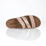 Batz Samantha nude mix női tépőzáras papucs