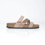 Batz Samantha nude mix női tépőzáras papucs